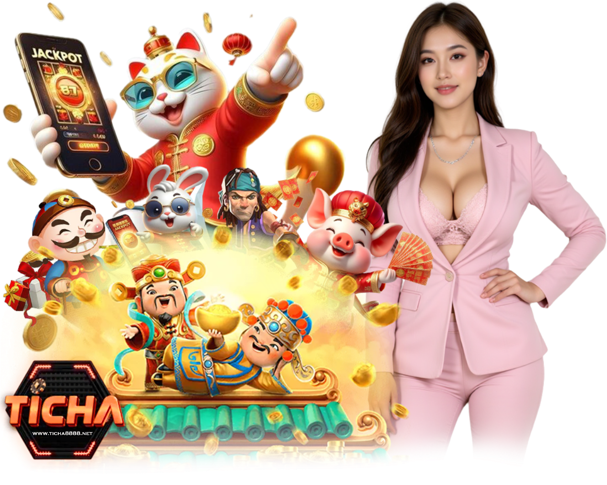 TICHA888 คาสิโนออนไลน์ แจ็คพอตใหญ่